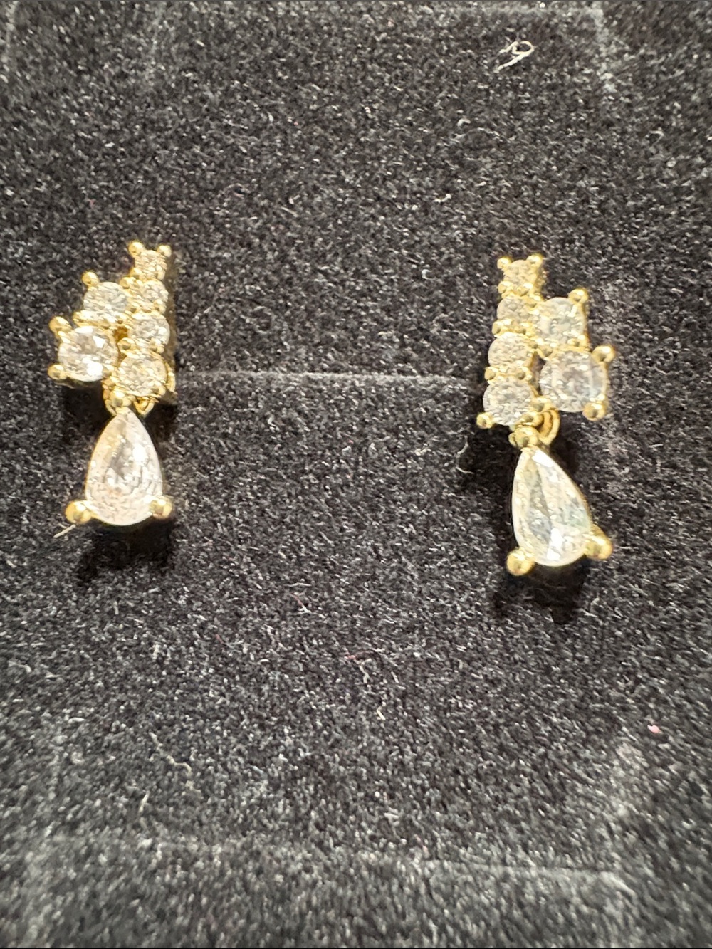 CZ by Kenneth Jay Lane Mini Drop CZ Earrings